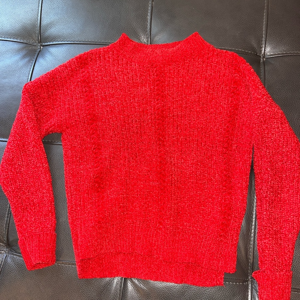 Cozy Red Women's Sweater